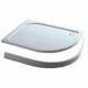 Offset Stone Easy Plumb Quadrant Tray, Legs & Panel, 1200x800mm, Left 
